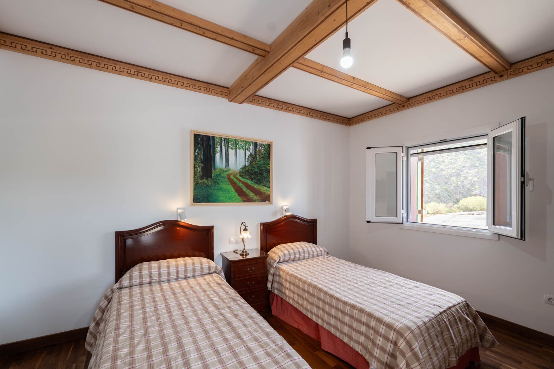 Segunda habitación doble con baño propio en Finca Anconito