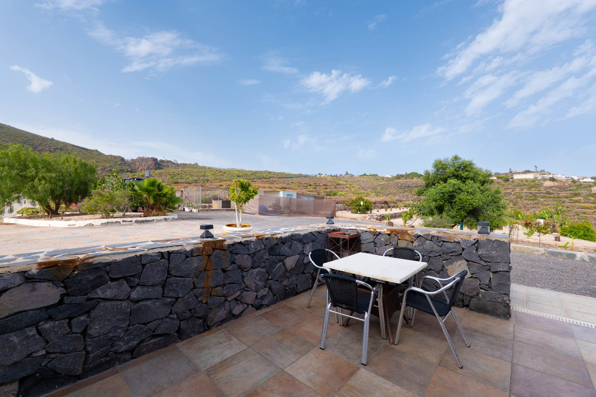 Vistas panorámicas desde Finca Anconito hacia el sur de Tenerife